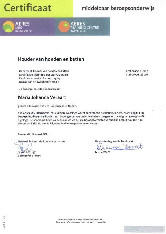 Houder van honden en katten kopie